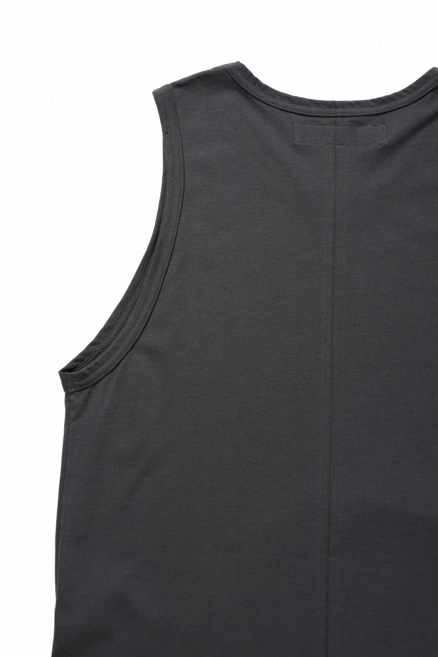 A.F ARTEFACT SQURECUT LONG TANK TOP (GREY) - Image 9