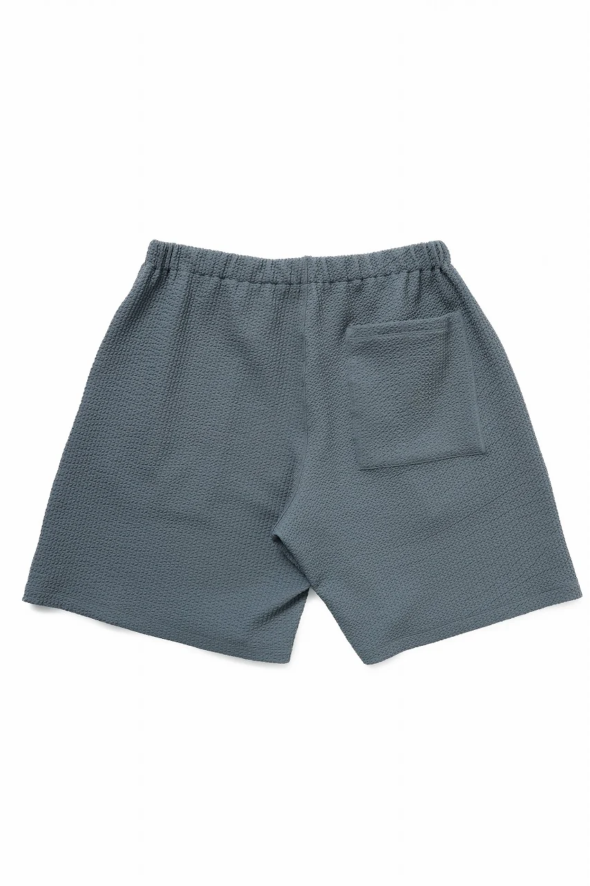 D-VEC WAFFLE KNIT SHORT PANTS (SEA SPRAY) - Image 3