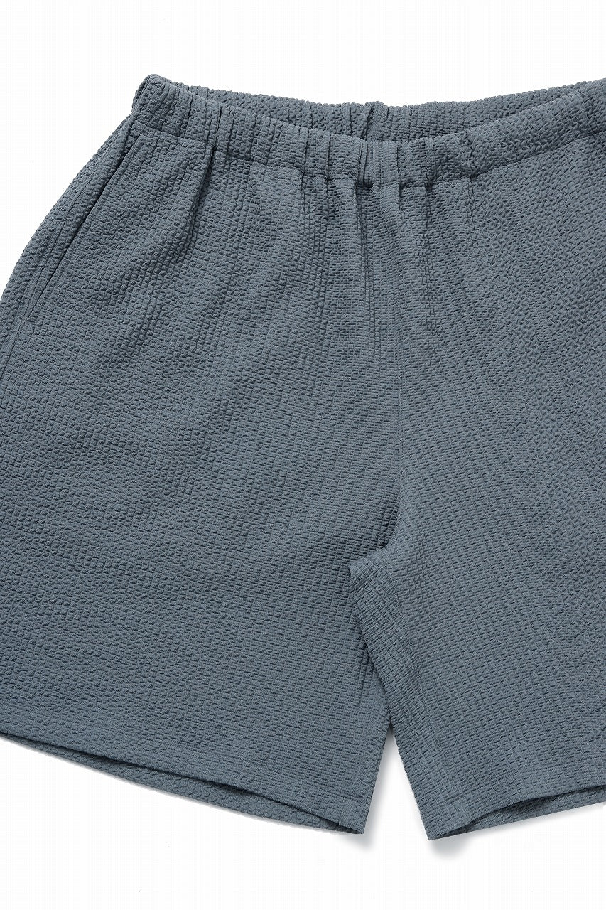 D-VEC WAFFLE KNIT SHORT PANTS (SEA SPRAY) - Image 4