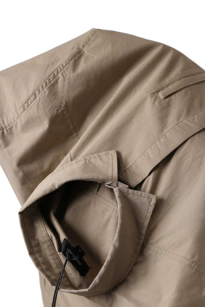 entire studios ZIP POCKET SHORT SLEEVE SHIRT (CAMEL) - Image 12