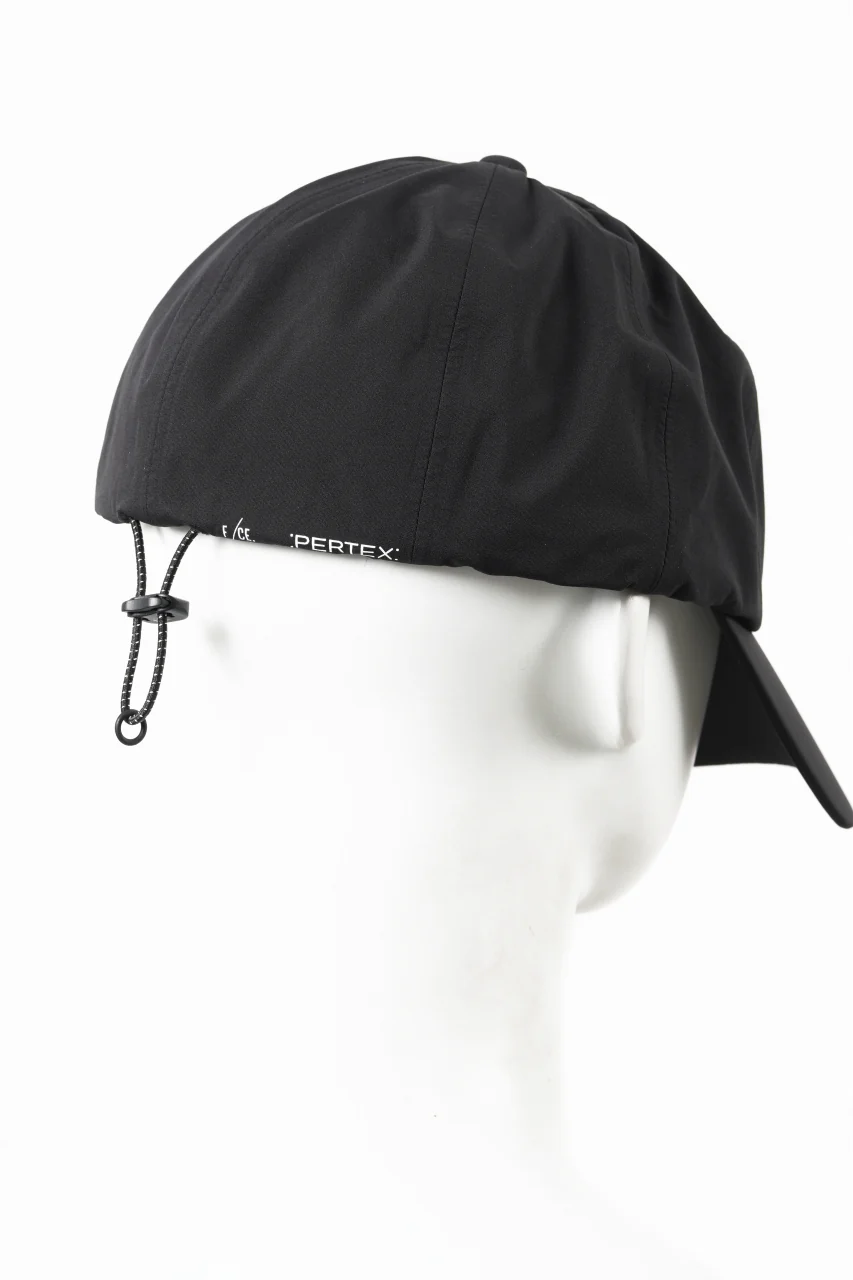 F/CE. PERTEX 8 PANEL CAP (BLACK) - Image 4