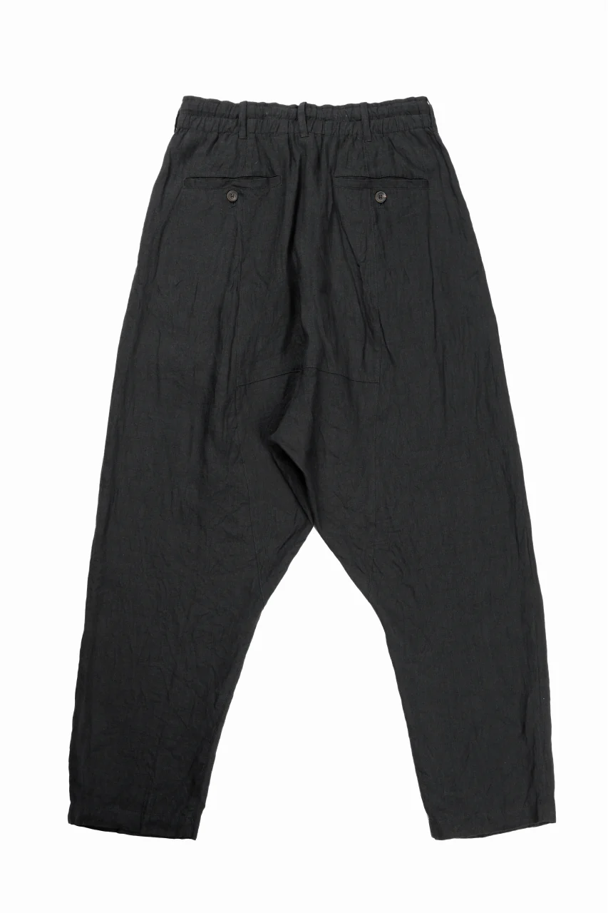 forme d'expression 2 Tucked Sarouel Pants / GBMB (Black) - Image 10