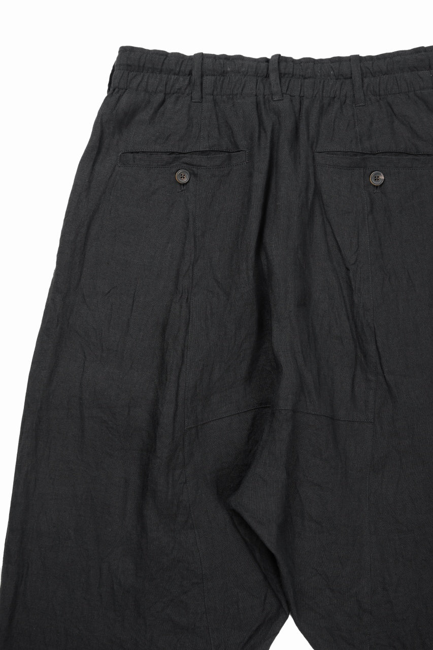forme d'expression 2 Tucked Sarouel Pants / GBMB (Black) - Image 13