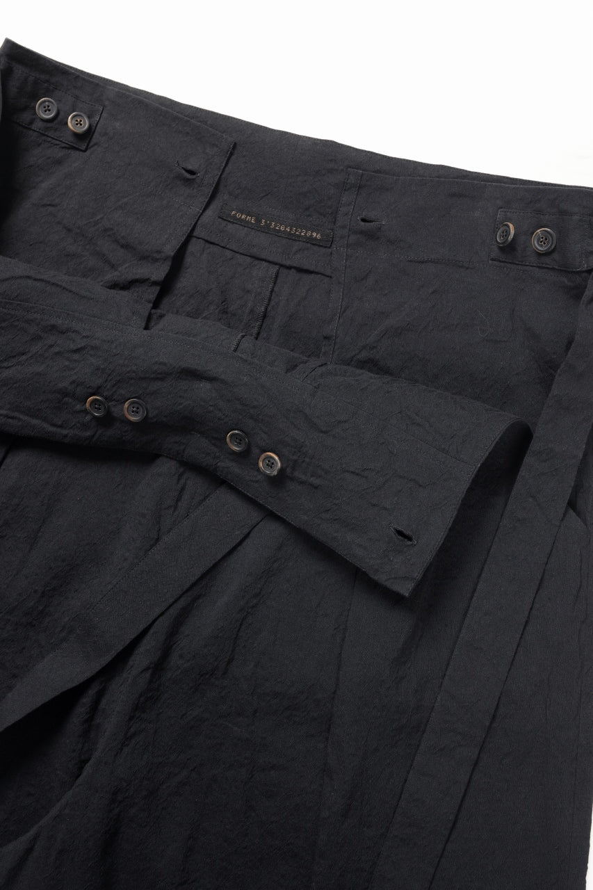 forme d'expression Harem Pants / 441B (Black) - Image 11