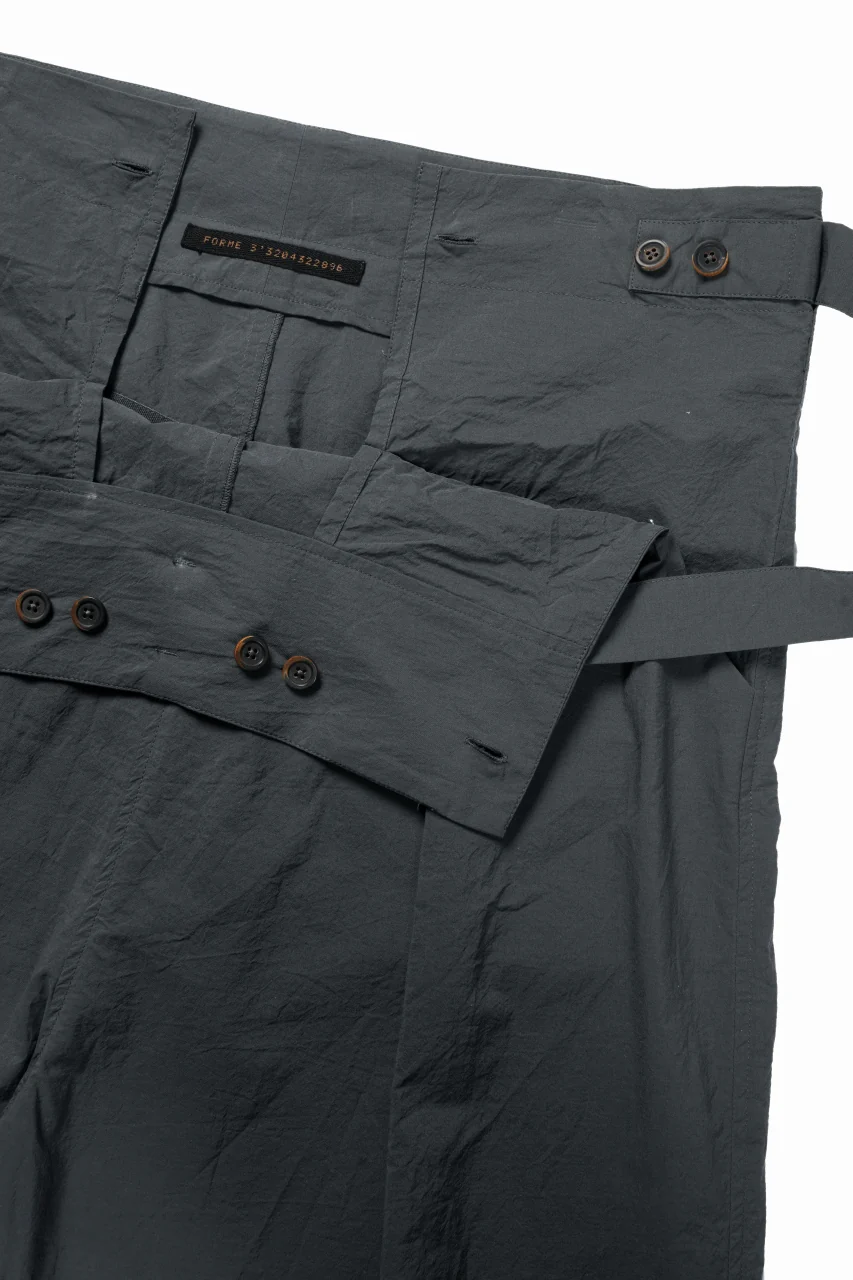 forme d'expression Harem Pants / FC7A (Carbon) - Image 12