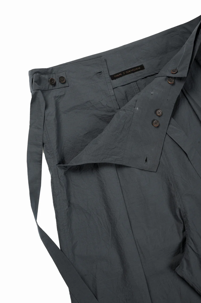 forme d'expression Harem Pants / FC7A (Carbon) - Image 14