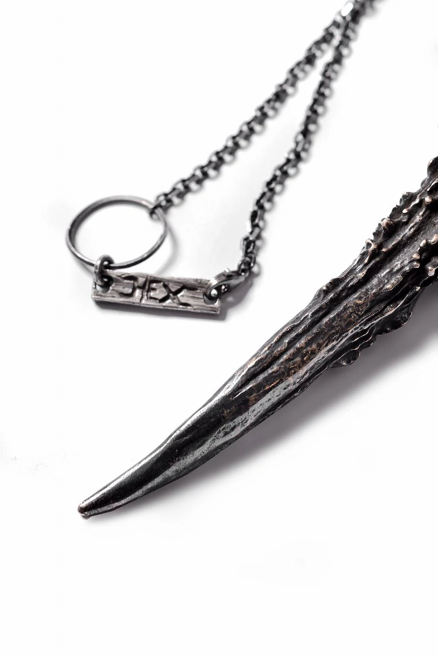 GASPARD HEX Big Horn Bronze 80cm chain - Image 7