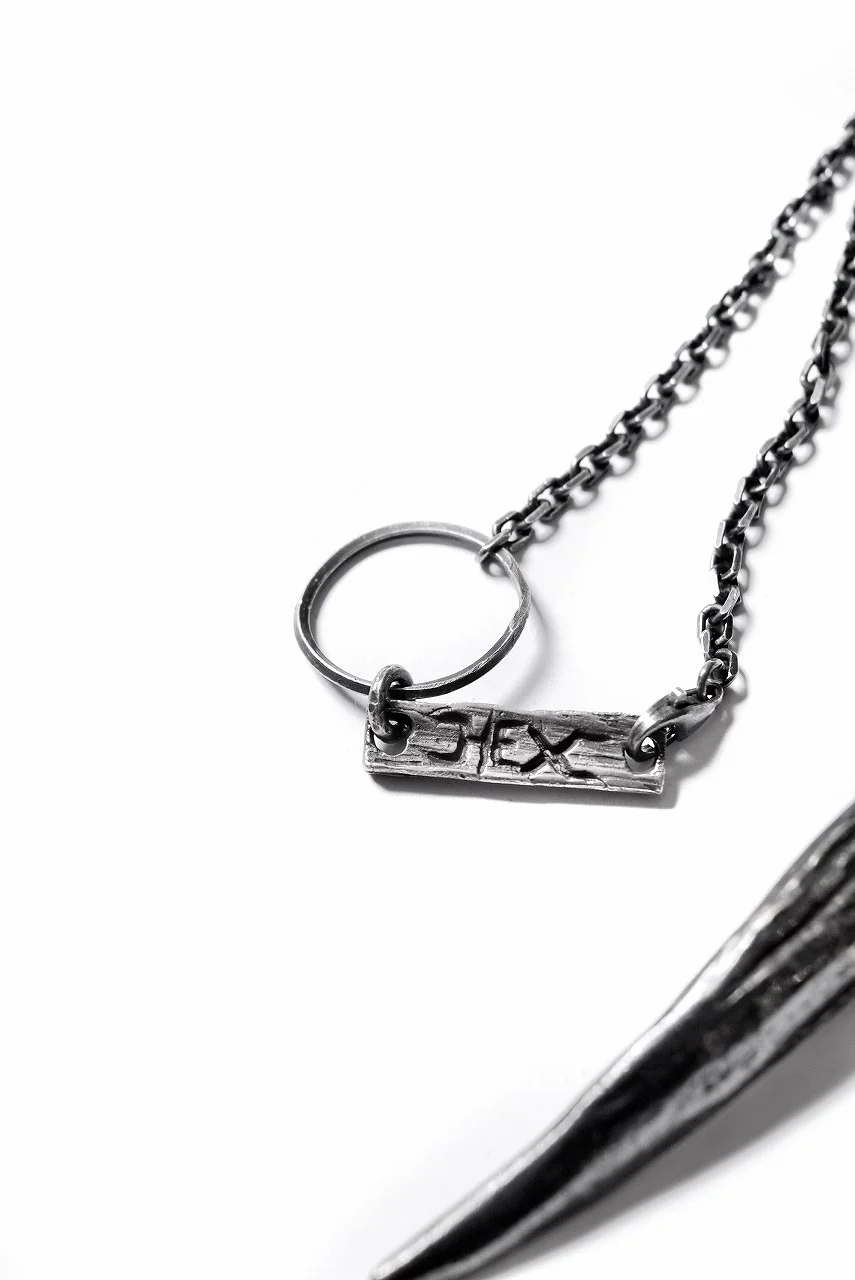 GASPARD HEX Big Horn Bronze 80cm chain - Image 9