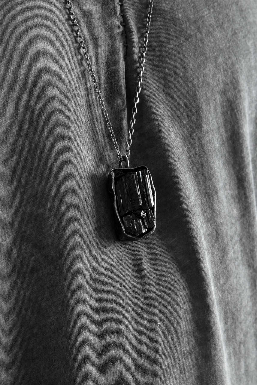 GASPARD HEX Black Tourmaline Pendant Small - Image 16