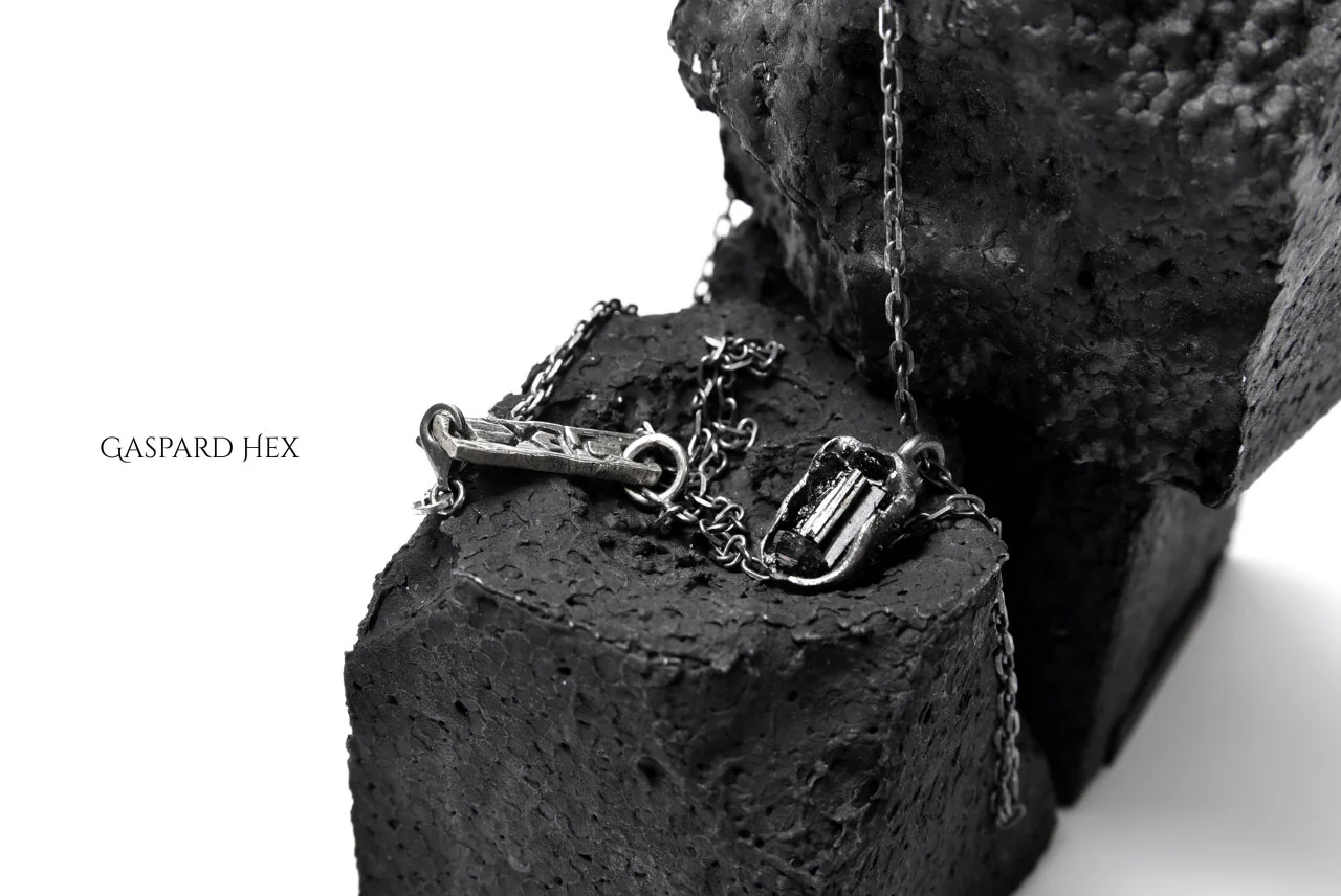 GASPARD HEX Black Tourmaline Pendant Small - Image 18
