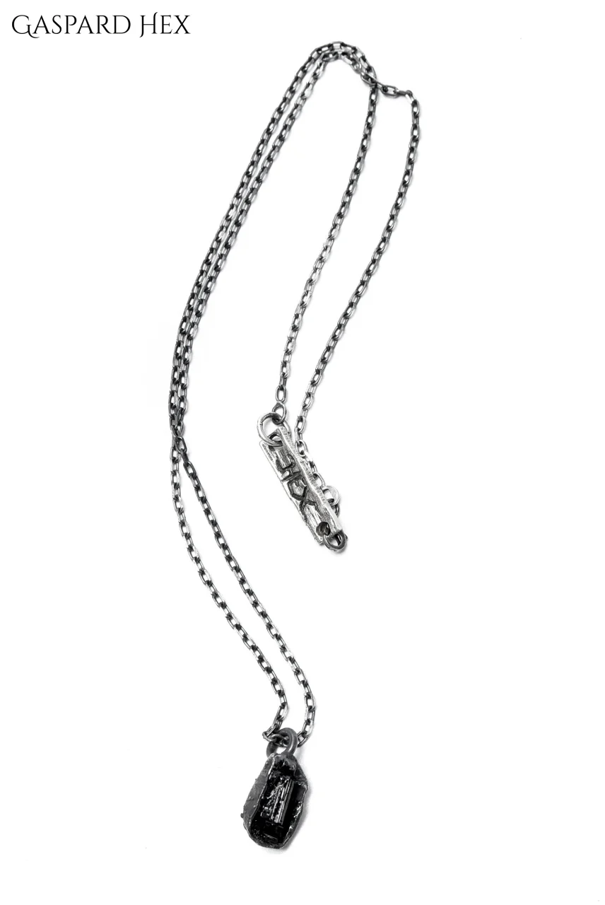 GASPARD HEX Black Tourmaline Pendant Small - Image 4