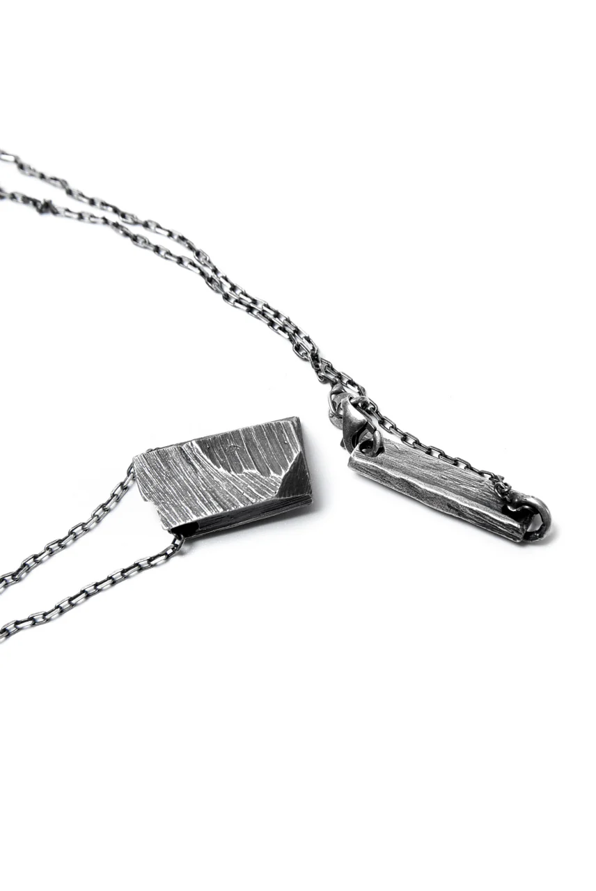 GASPARD HEX Faceted Opal Pendant Rectangle Shape - Image 6