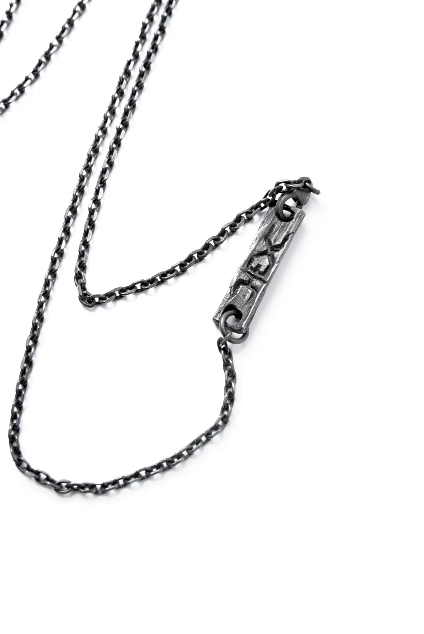 GASPARD HEX Lithos Pendant stealing silver with 3 rubies - Image 7