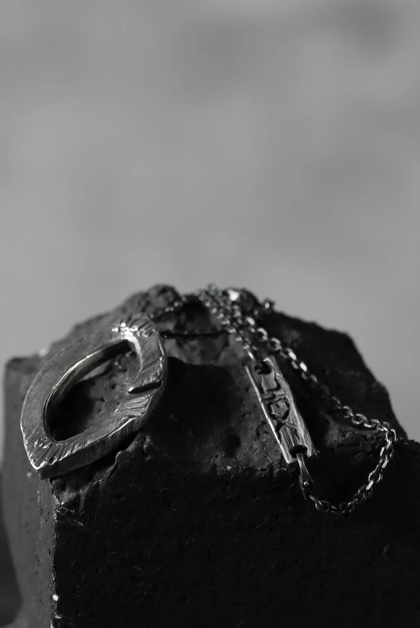 GASPARD HEX Mandorla Pendant / 60cm chain - Image 10