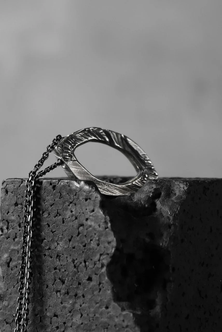 GASPARD HEX Mandorla Pendant / 60cm chain - Image 9