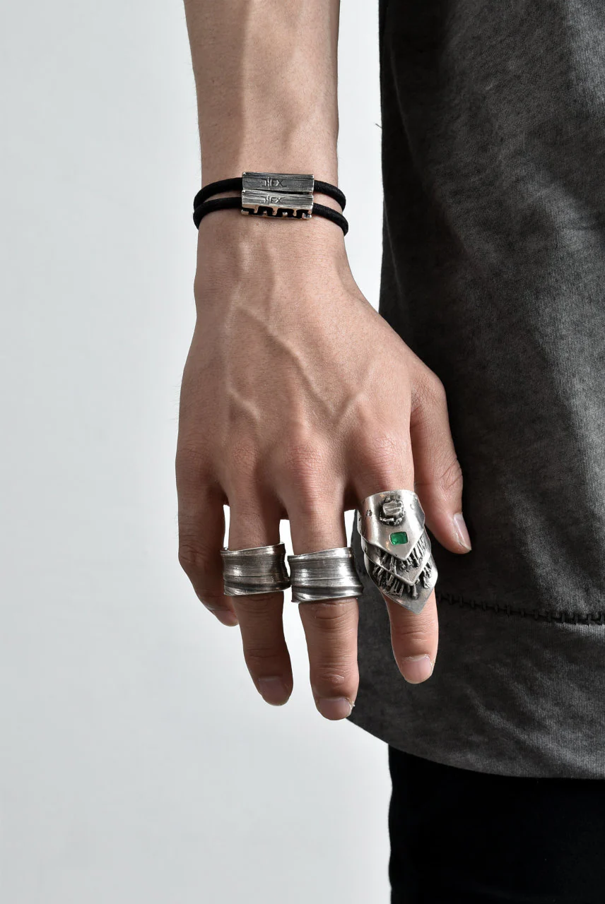GASPARD HEX Mayan Ring with EMERALD JEWELRY - Image 16