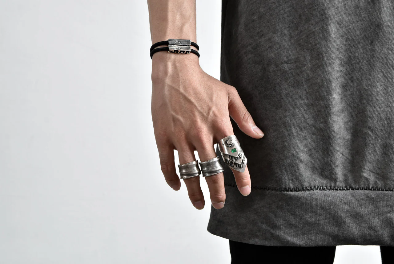 GASPARD HEX Mayan Ring with EMERALD JEWELRY - Image 19