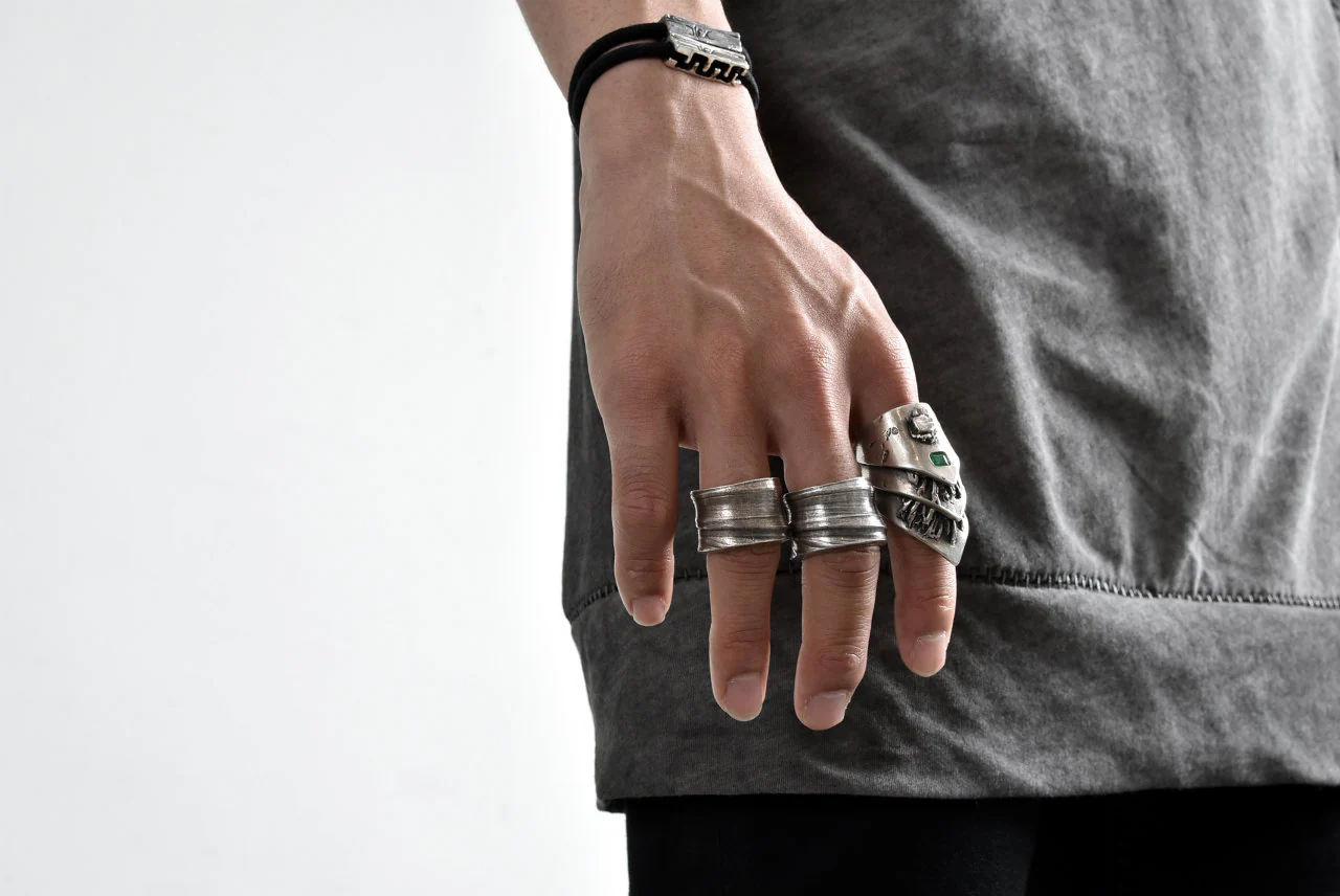 GASPARD HEX Mayan Ring with EMERALD JEWELRY - Image 20