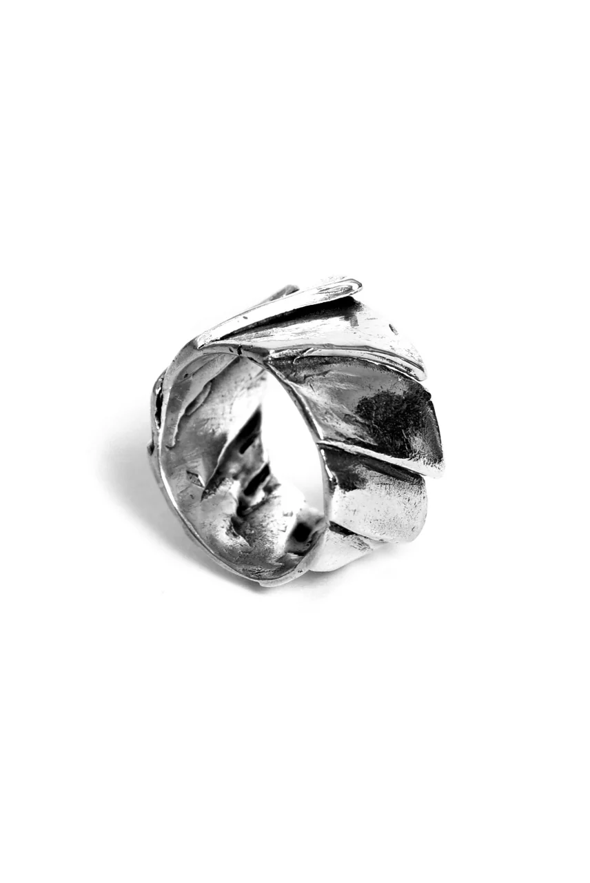 GASPARD HEX Solar Ring sterling silver - Image 3