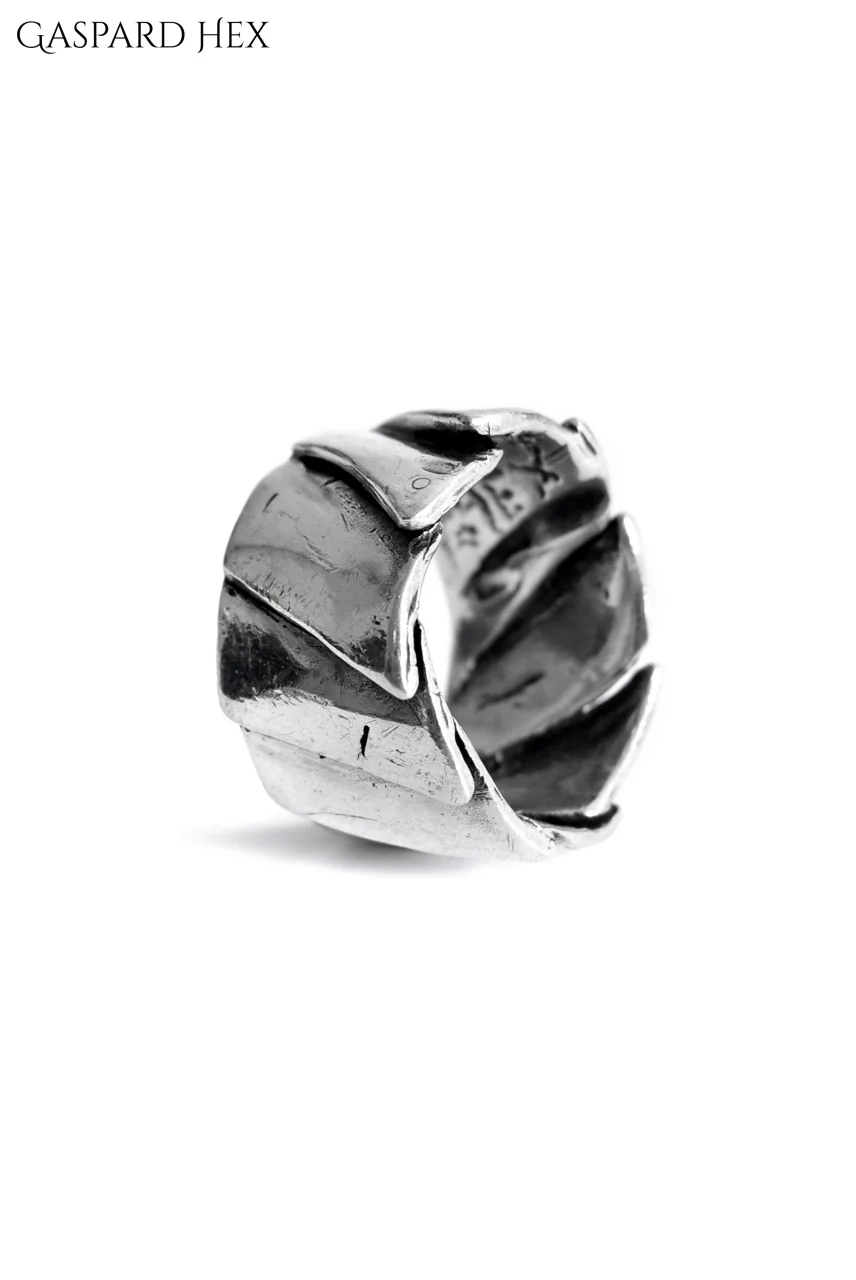 GASPARD HEX Solar Ring sterling silver - Image 5