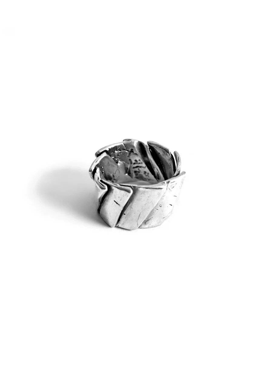 GASPARD HEX Solar Ring sterling silver - Image 9