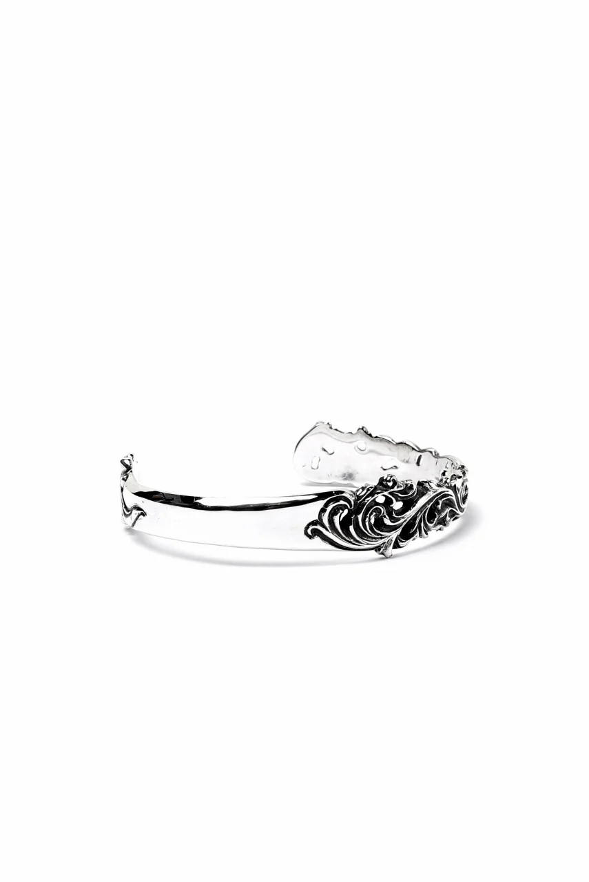 Loud Style Design - GET IN THE RING "ARABESQUE" SILVER BANGLE - Image 3