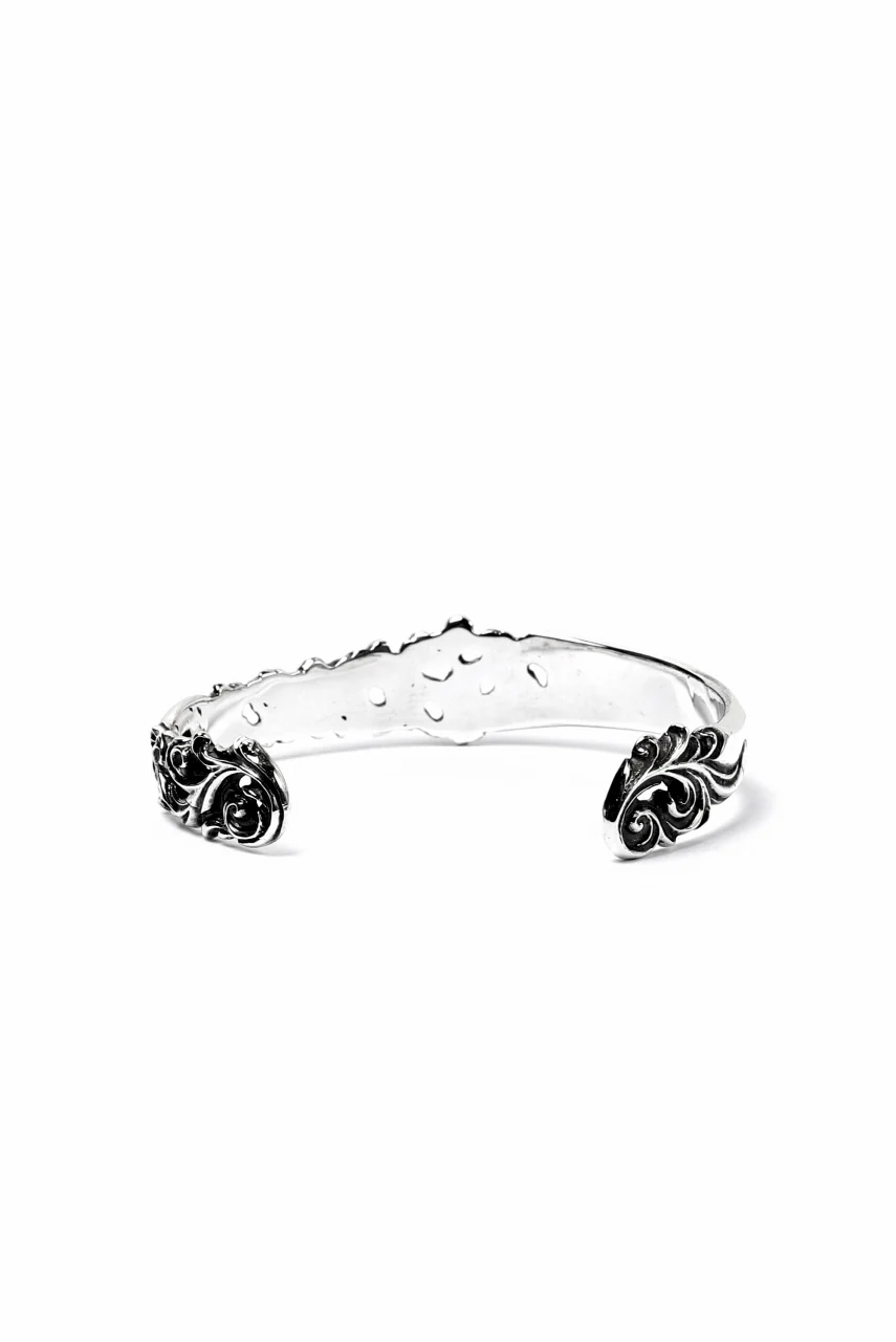 Loud Style Design - GET IN THE RING "ARABESQUE" SILVER BANGLE - Image 7