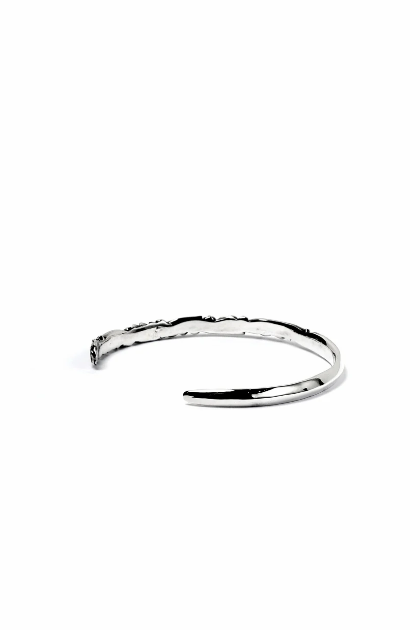 【最短出荷可能】Loud Style Design - GET IN THE RING "ARABESQUE-THIN" SILVER BANGLE - Image 3