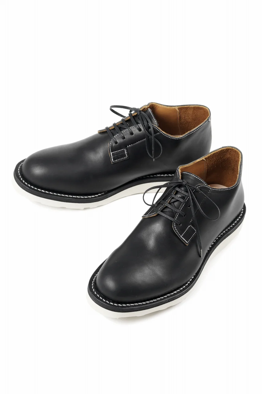 Portaille x N/07 exclusive POSTMAN SHOES / GUIDI FIORE (BLACK x WHITE) - Image 3