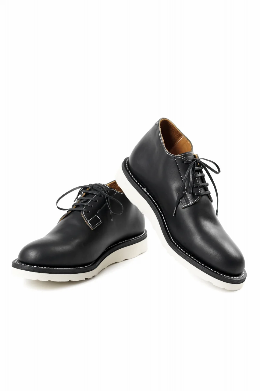 Portaille x N/07 exclusive POSTMAN SHOES / GUIDI FIORE (BLACK x WHITE) - Image 7