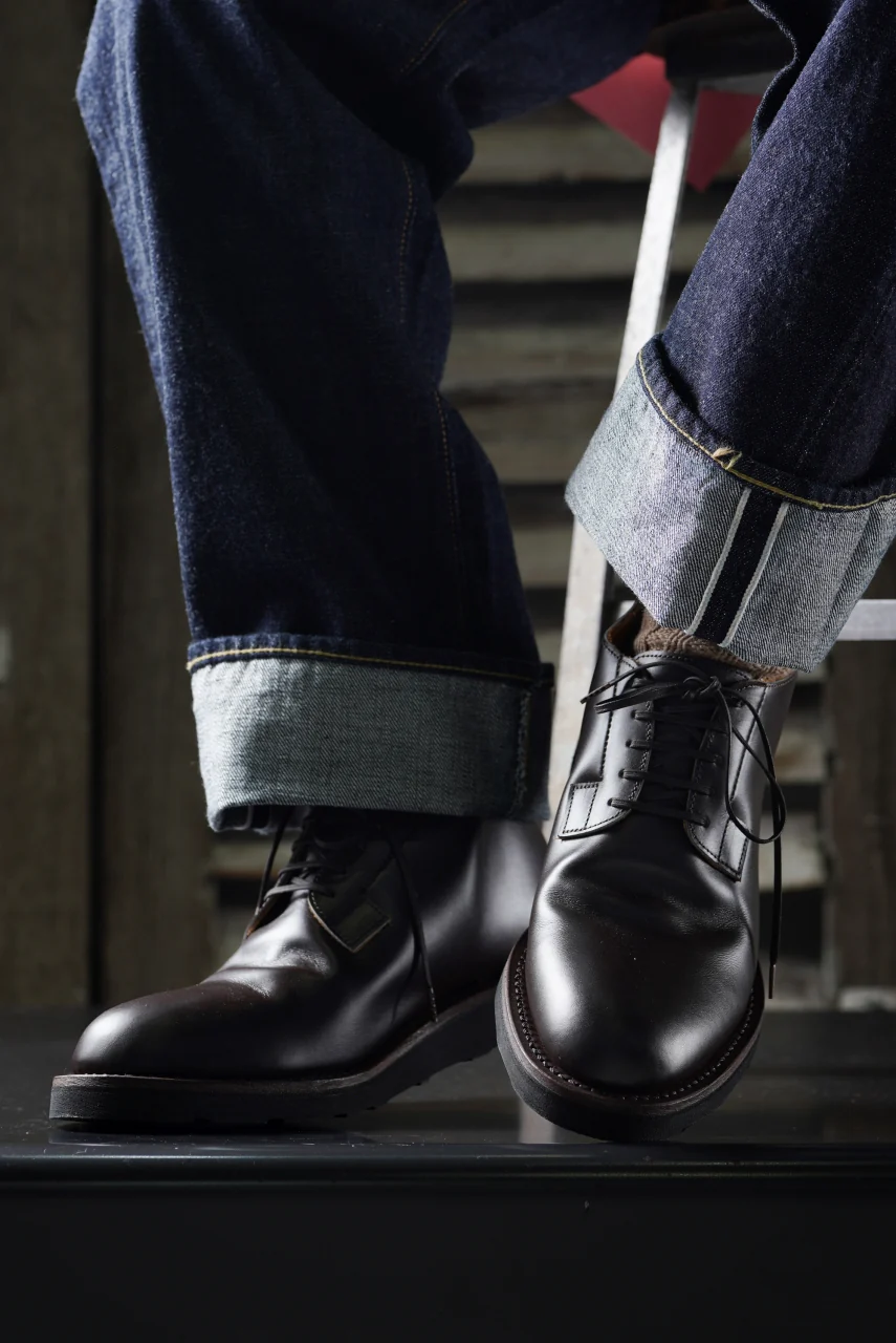 Portaille x N/07 exclusive POSTMAN SHOES / WEIN HEIMER BOX CALF (DARK BROWN) - Image 30