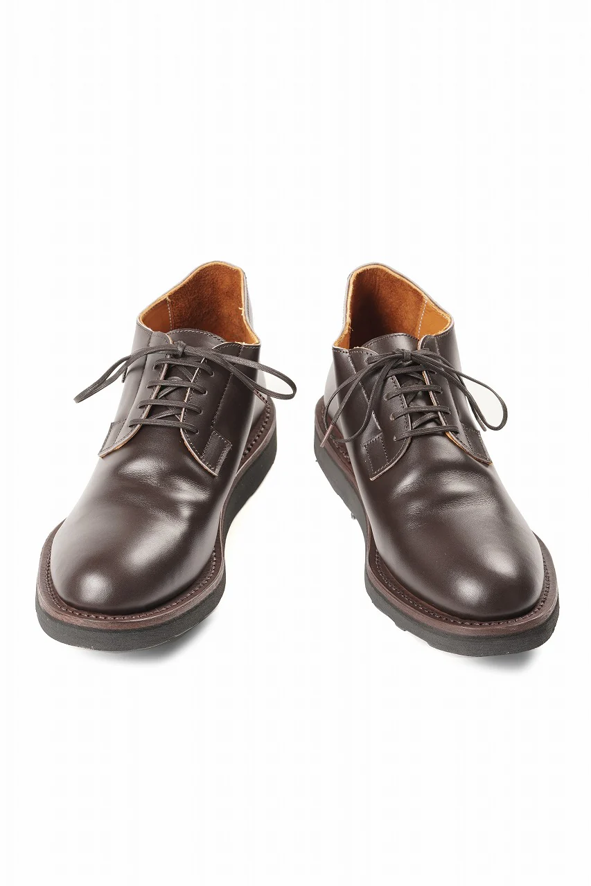 Portaille x N/07 exclusive POSTMAN SHOES / WEIN HEIMER BOX CALF (DARK BROWN) - Image 4