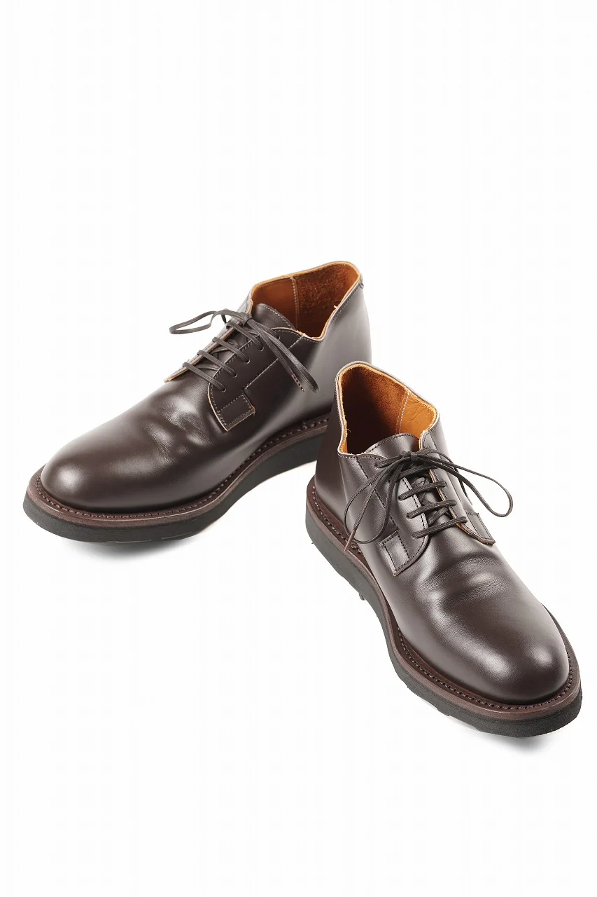 Portaille x N/07 exclusive POSTMAN SHOES / WEIN HEIMER BOX CALF (DARK BROWN) - Image 6