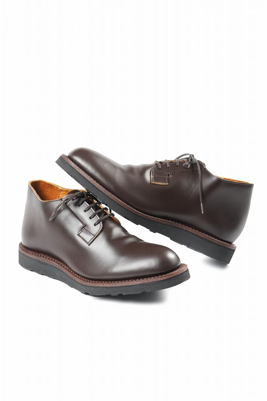 Portaille x N/07 exclusive POSTMAN SHOES / WEIN HEIMER BOX CALF (DARK BROWN) - Image 9