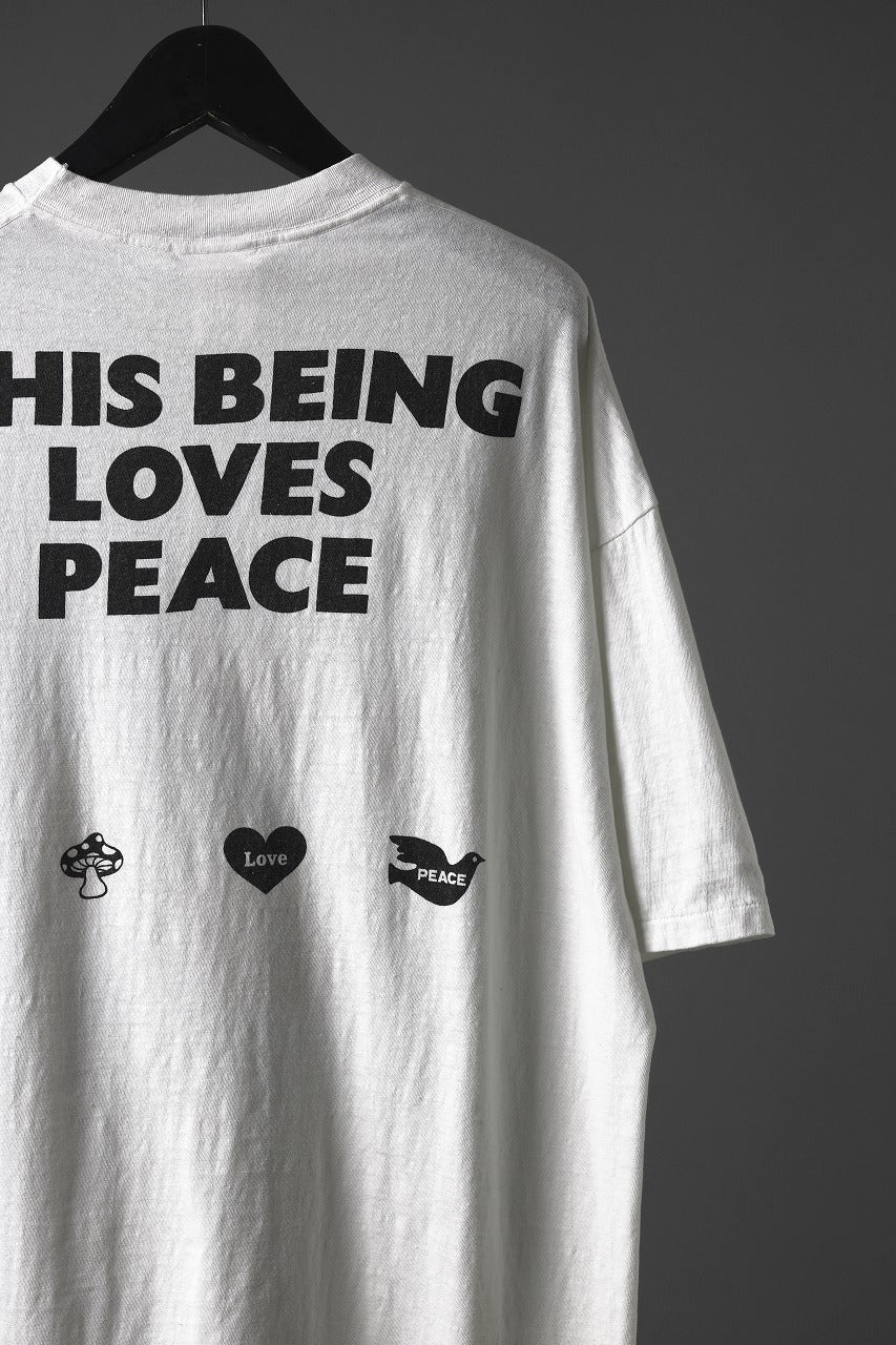 READYMADE S/S LOVE YOU T-SHIRT (WHITE) - Image 12