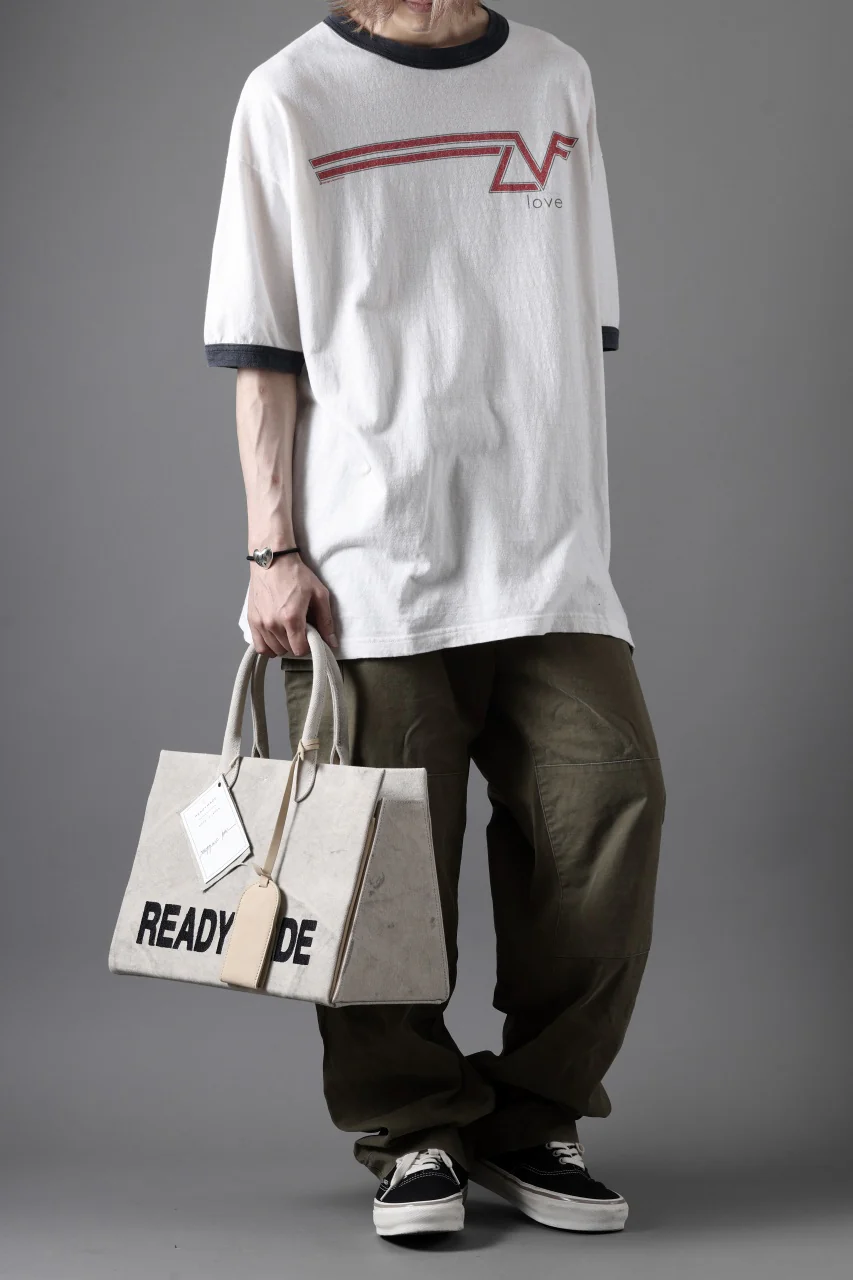 READYMADE S/S RINGER T-SHIRT (WHITE) - Image 18