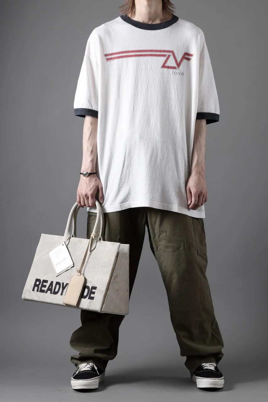 READYMADE S/S RINGER T-SHIRT (WHITE) - Image 19