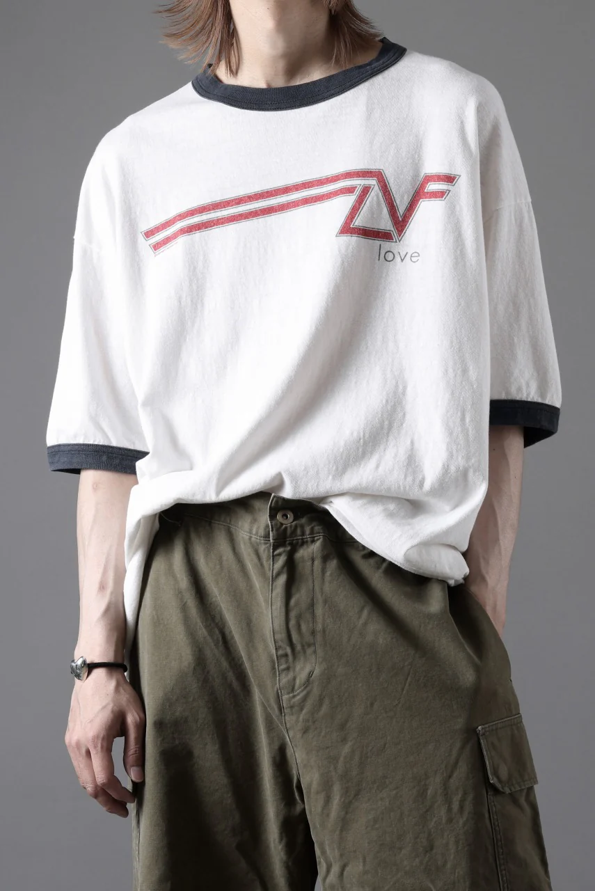 READYMADE S/S RINGER T-SHIRT (WHITE) - Image 3