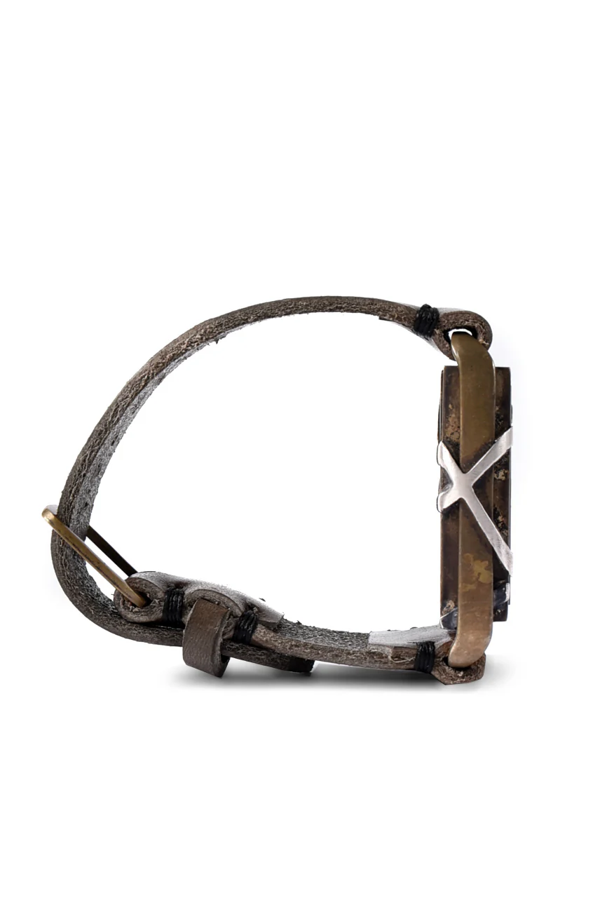 TACET x ESDE - Pyramid watch in brass with Black Diamond (Automatic) - Image 19