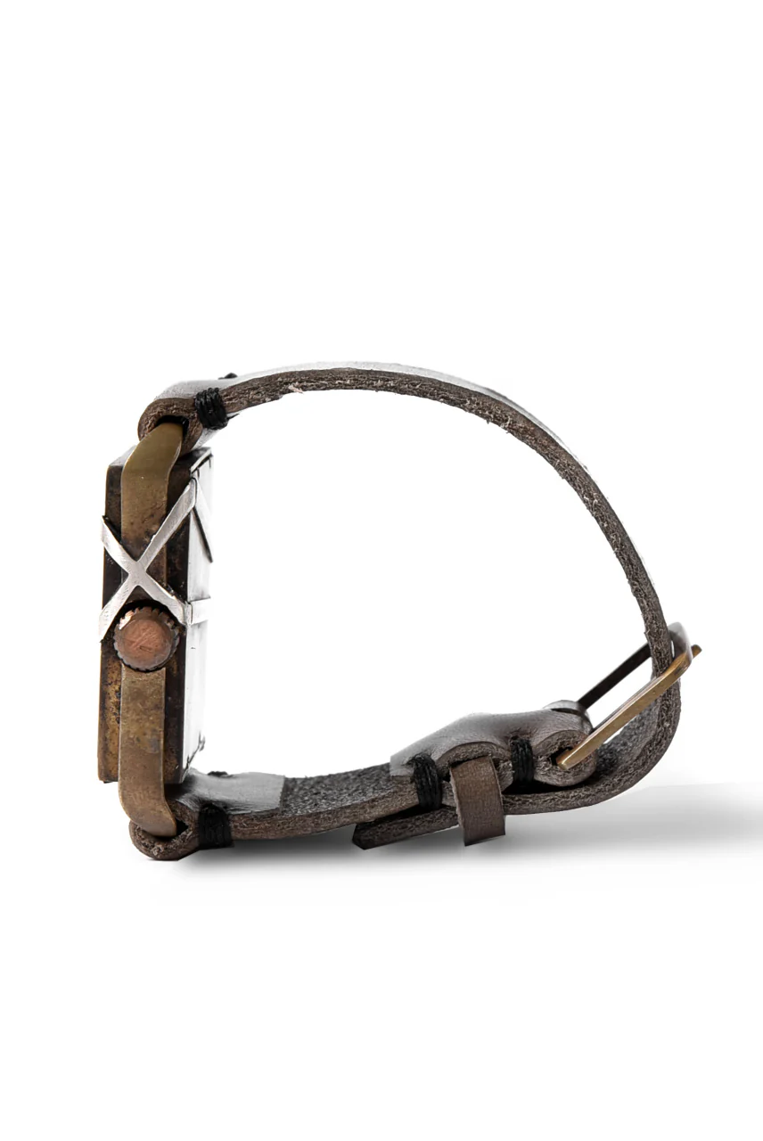 TACET x ESDE - Pyramid watch in brass with Black Diamond (Automatic) - Image 20