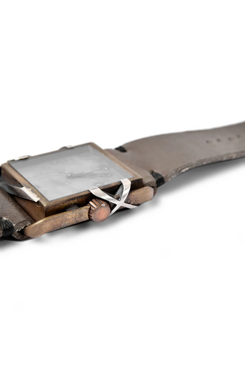 TACET x ESDE - Pyramid watch in brass with Black Diamond (Automatic) - Image 34