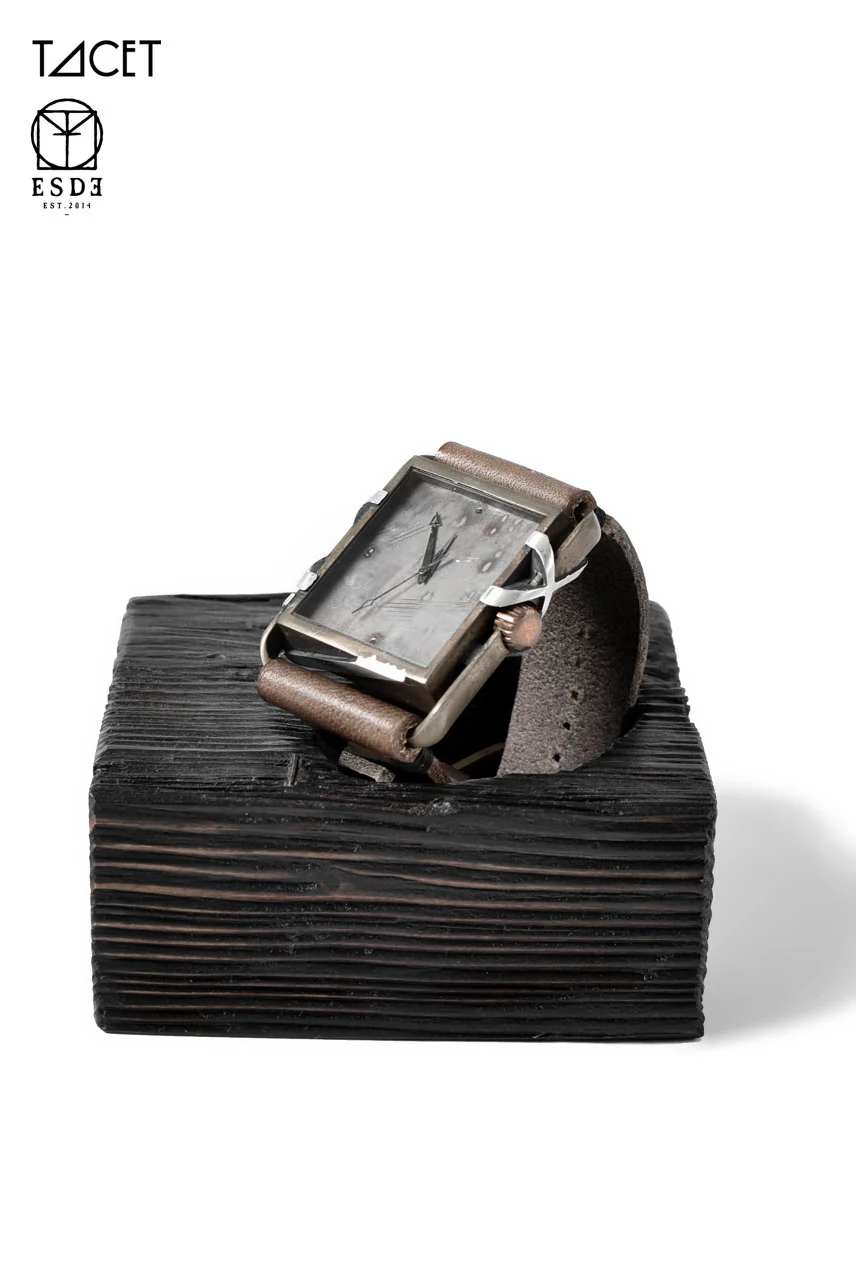 TACET x ESDE - Pyramid watch in brass with Black Diamond (Automatic) - Image 8