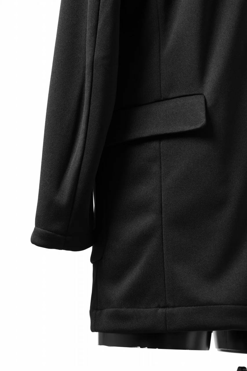 vital x DEFORMATER.® exclusive [SET-UP] TAILORED JACKET & WIDE TAPERED PANTS / GAUDI SMOOTH JERSEY (BLACK) - Image 26