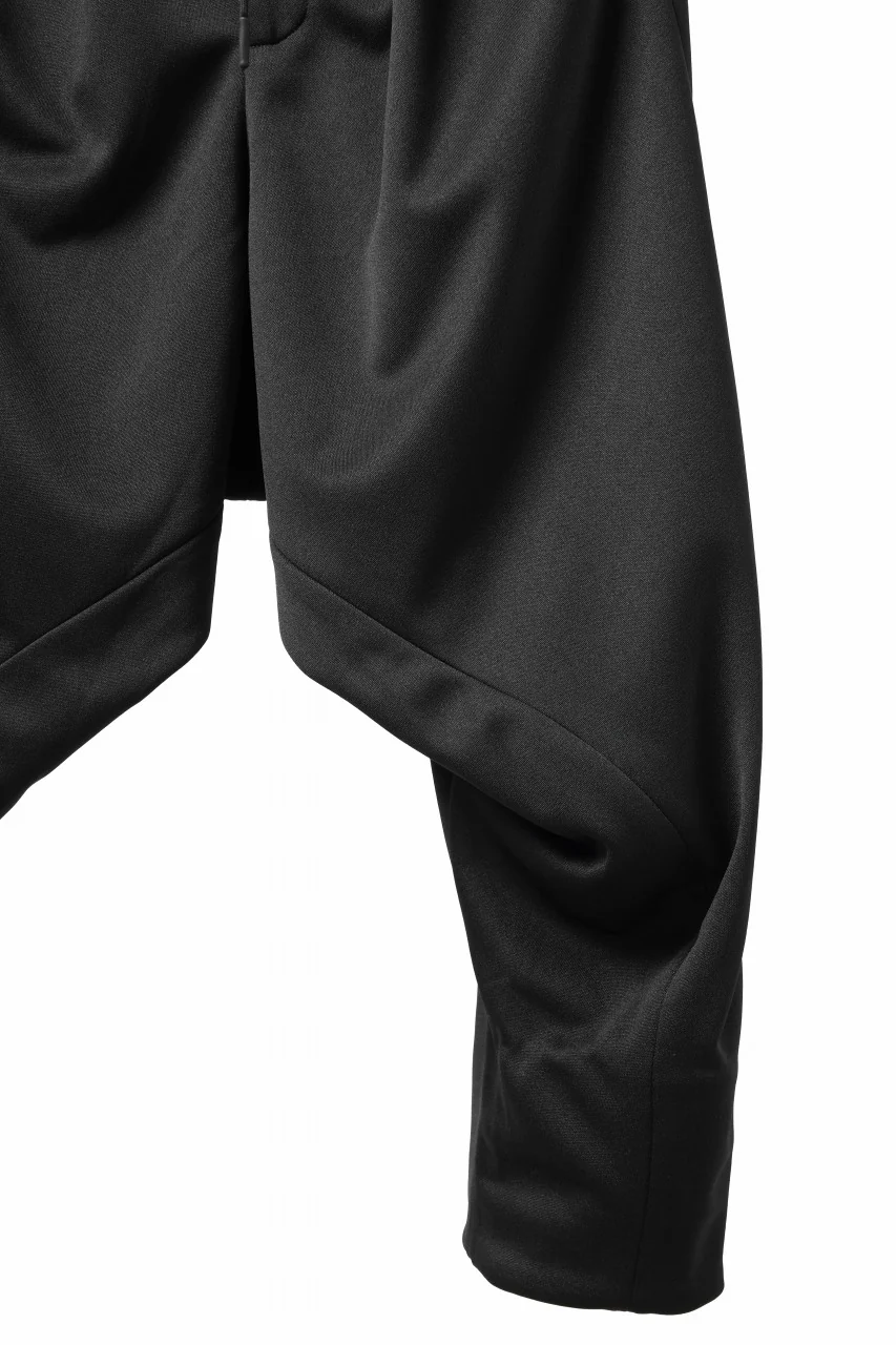 vital x DEFORMATER.® exclusive [SET-UP] TAILORED JACKET & WIDE TAPERED PANTS / GAUDI SMOOTH JERSEY (BLACK) - Image 38