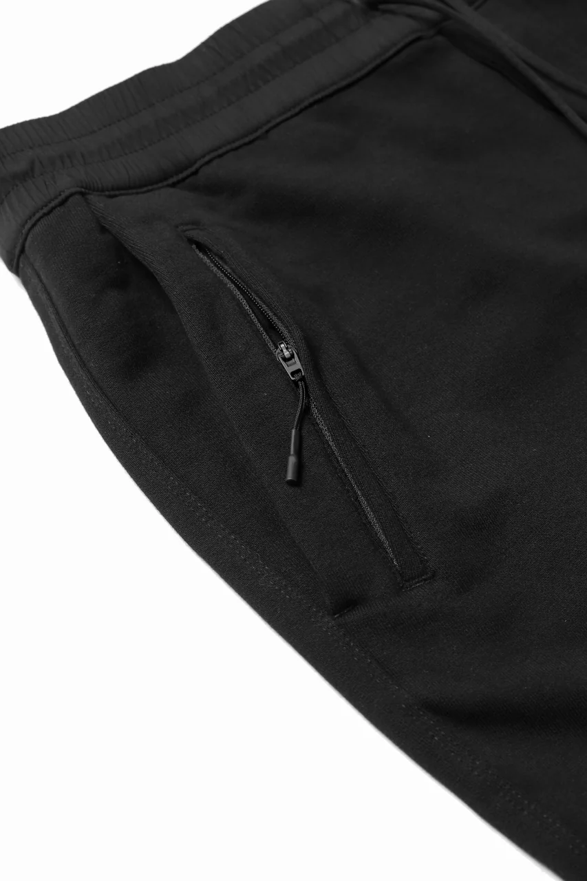 Y-3 Yohji Yamamoto 3-STP CUFF PANTS / FRENCH TERRY (BLACK) - Image 13