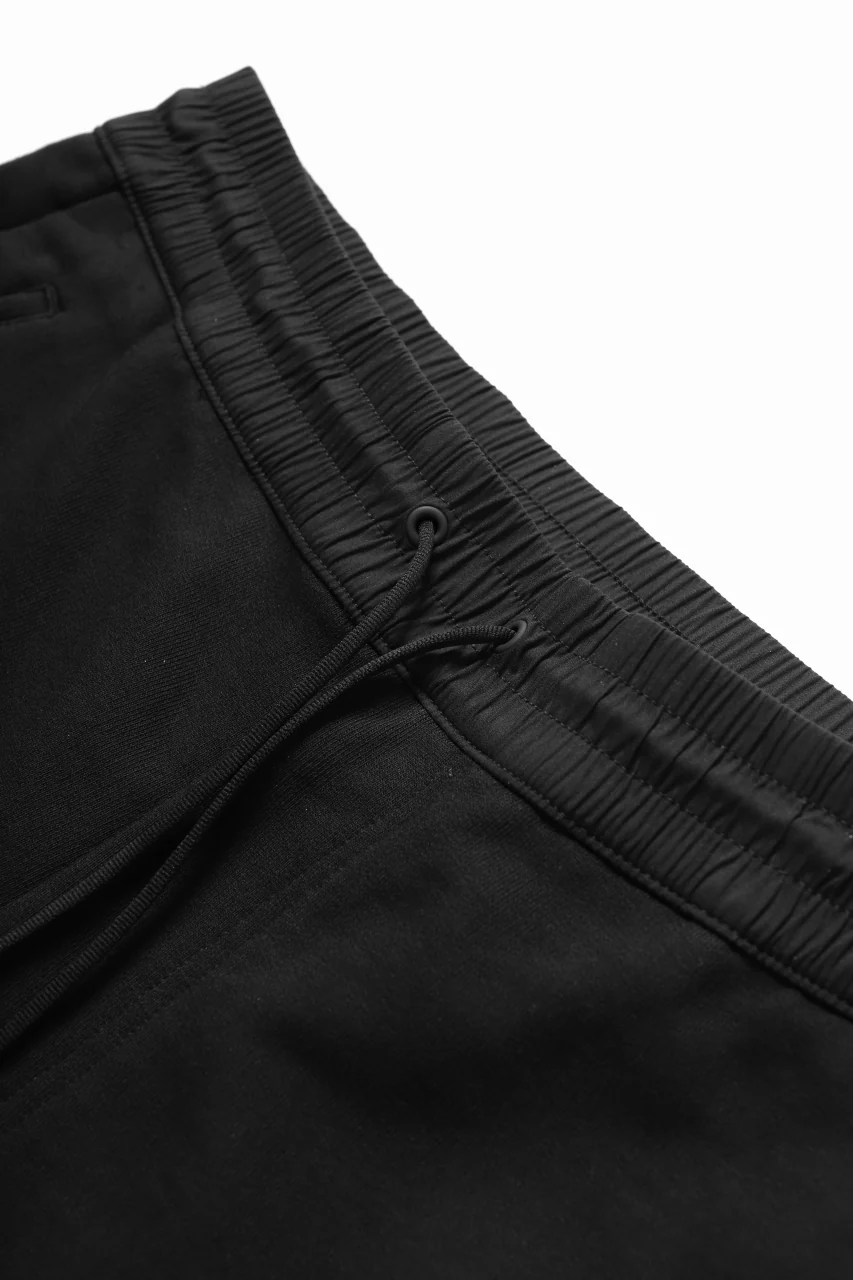 Y-3 Yohji Yamamoto 3-STP CUFF PANTS / FRENCH TERRY (BLACK) - Image 18
