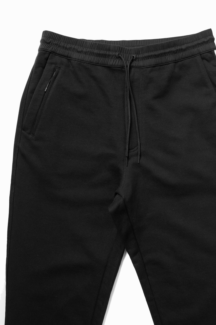 Y-3 Yohji Yamamoto 3-STP CUFF PANTS / FRENCH TERRY (BLACK) - Image 19