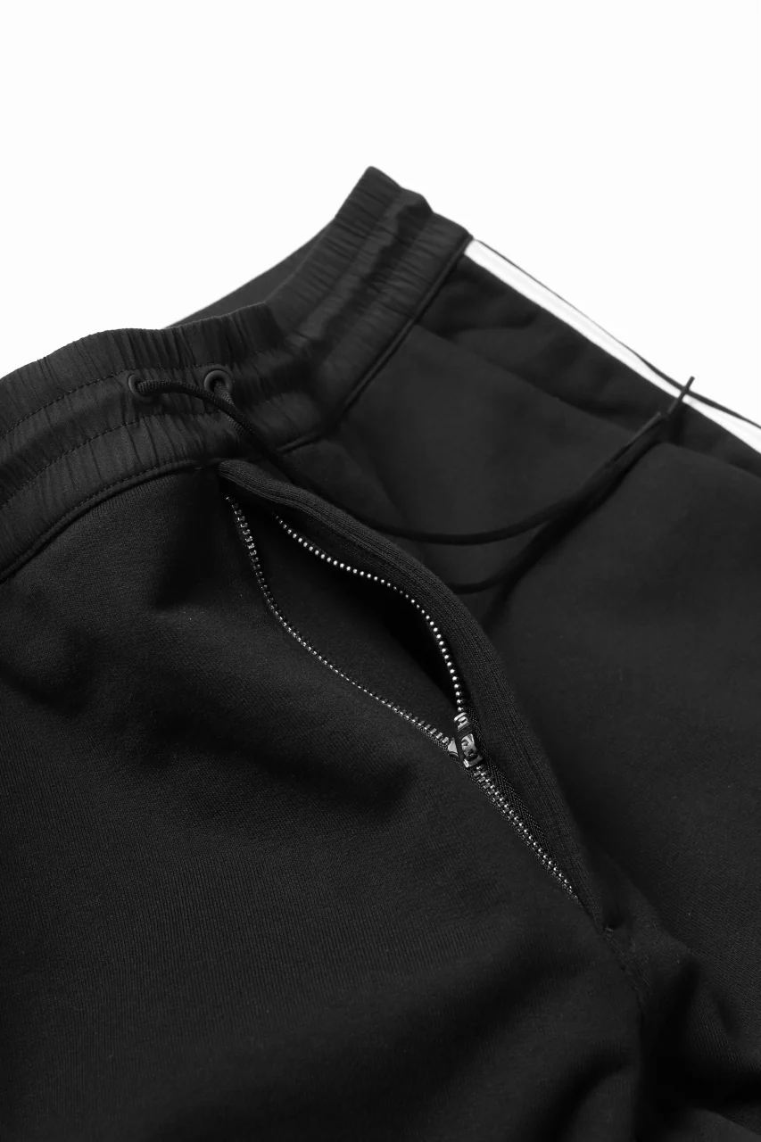 Y-3 Yohji Yamamoto 3-STP CUFF PANTS / FRENCH TERRY (BLACK) - Image 28