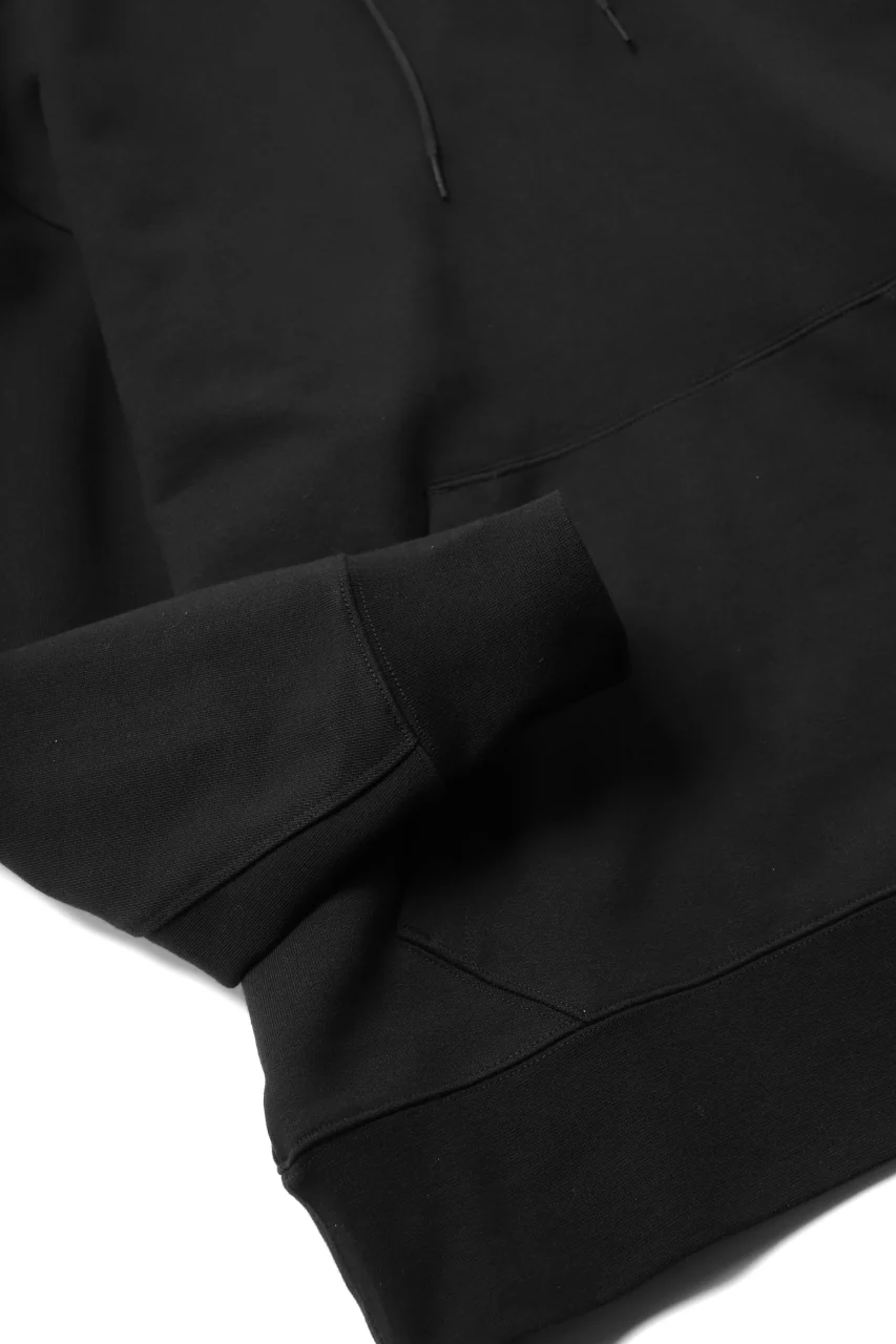 Y-3 Yohji Yamamoto 3-STP HOODIE PARKA / FRENCH TERRY (BLACK) - Image 13