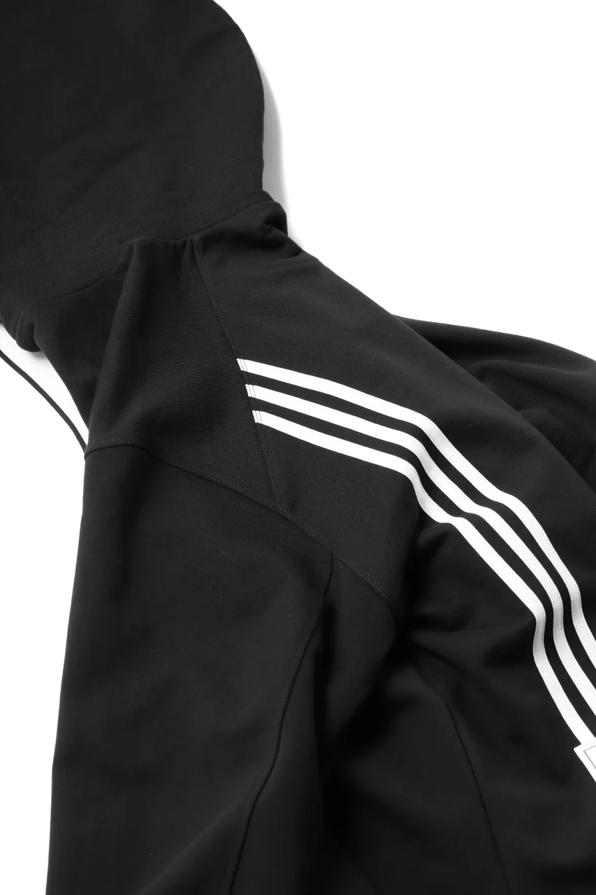 Y-3 Yohji Yamamoto 3-STP HOODIE PARKA / FRENCH TERRY (BLACK) - Image 19